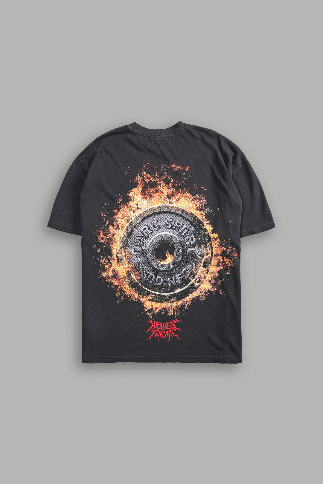 SSDD V2 "Premium" Oversized Tee in Wolf Gray