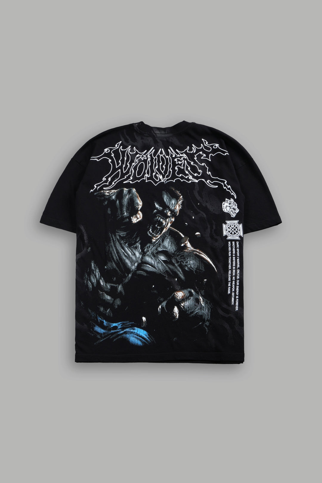 Release The Rage Premium Oversized Tee in Black