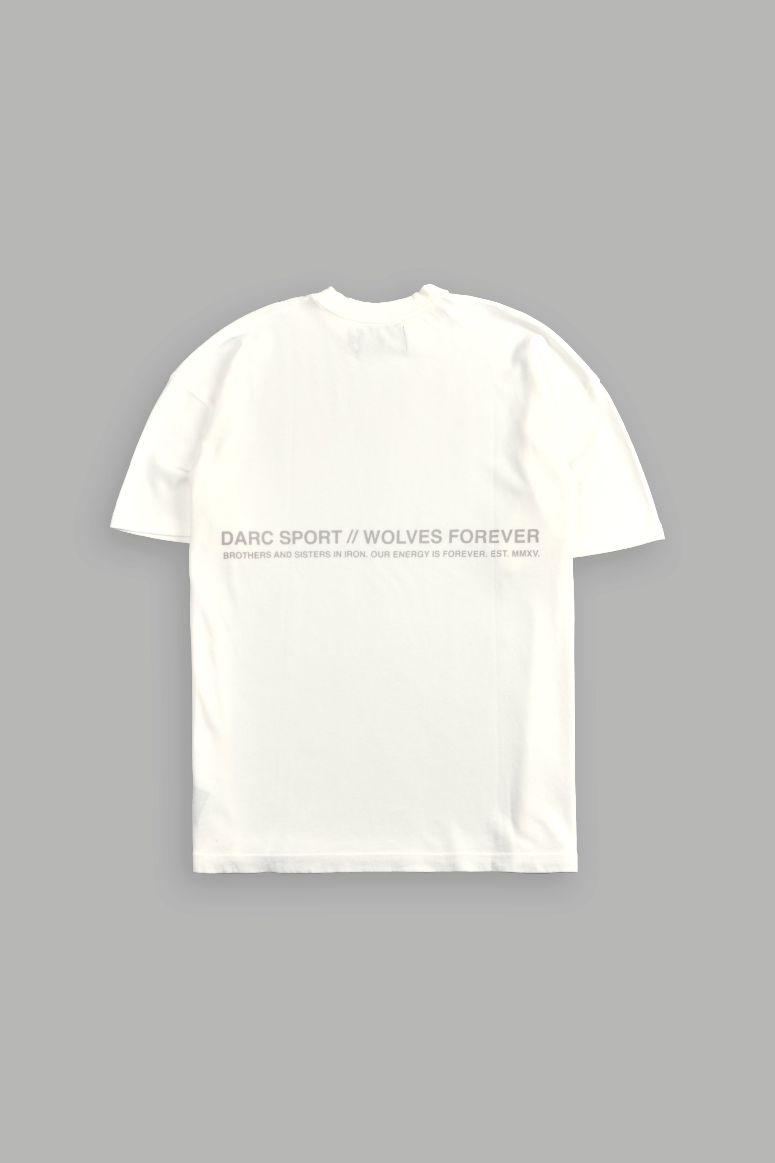 Pyramid Wolves "Premium" Oversized Tee in Cream