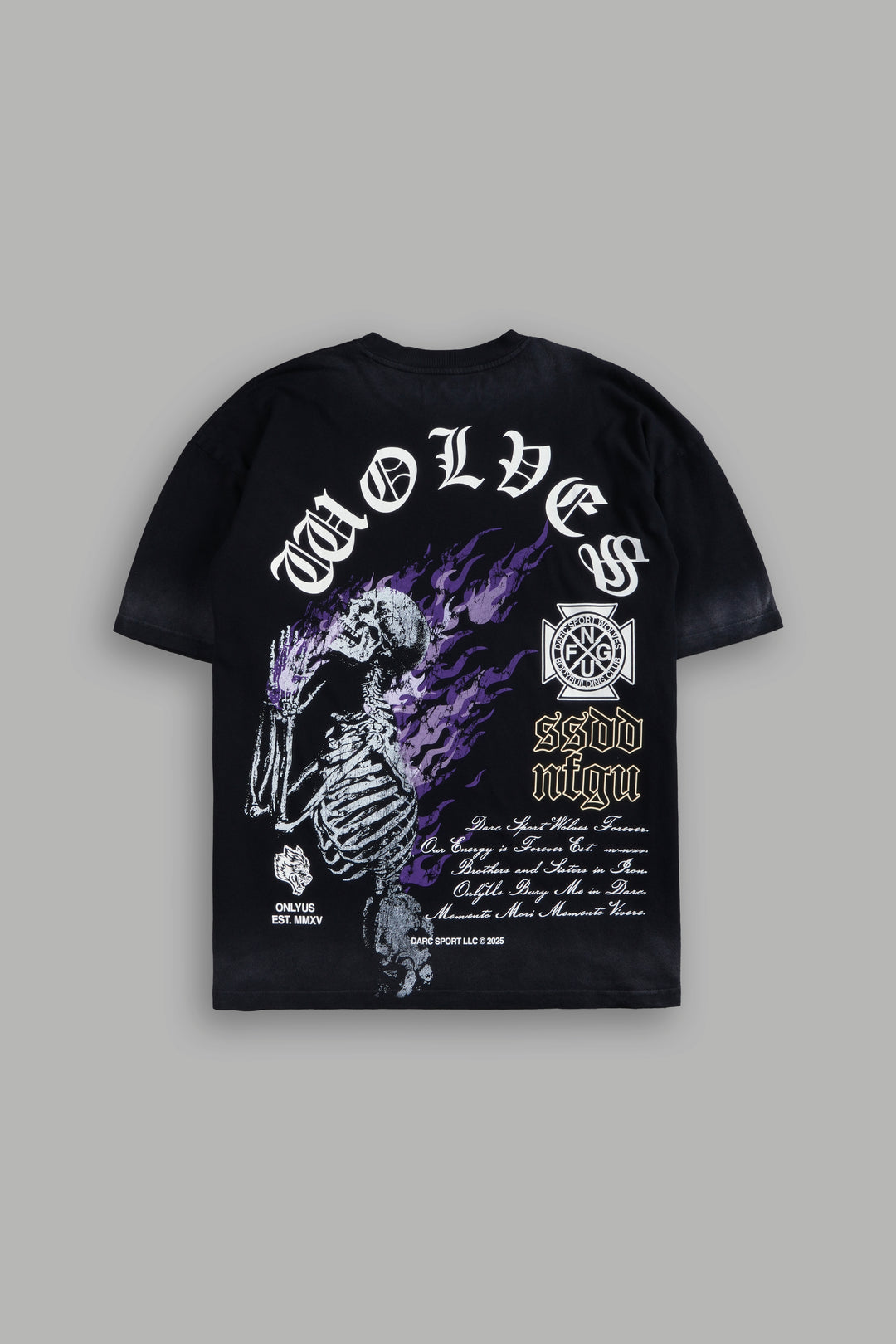 Resilient "Premium" Oversized Tee in Black