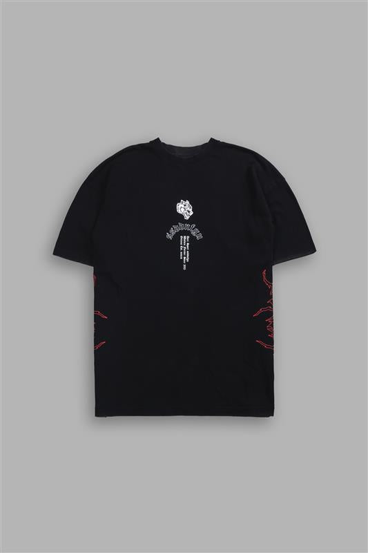 Reaper Tour Premium Oversized Tee in Black
