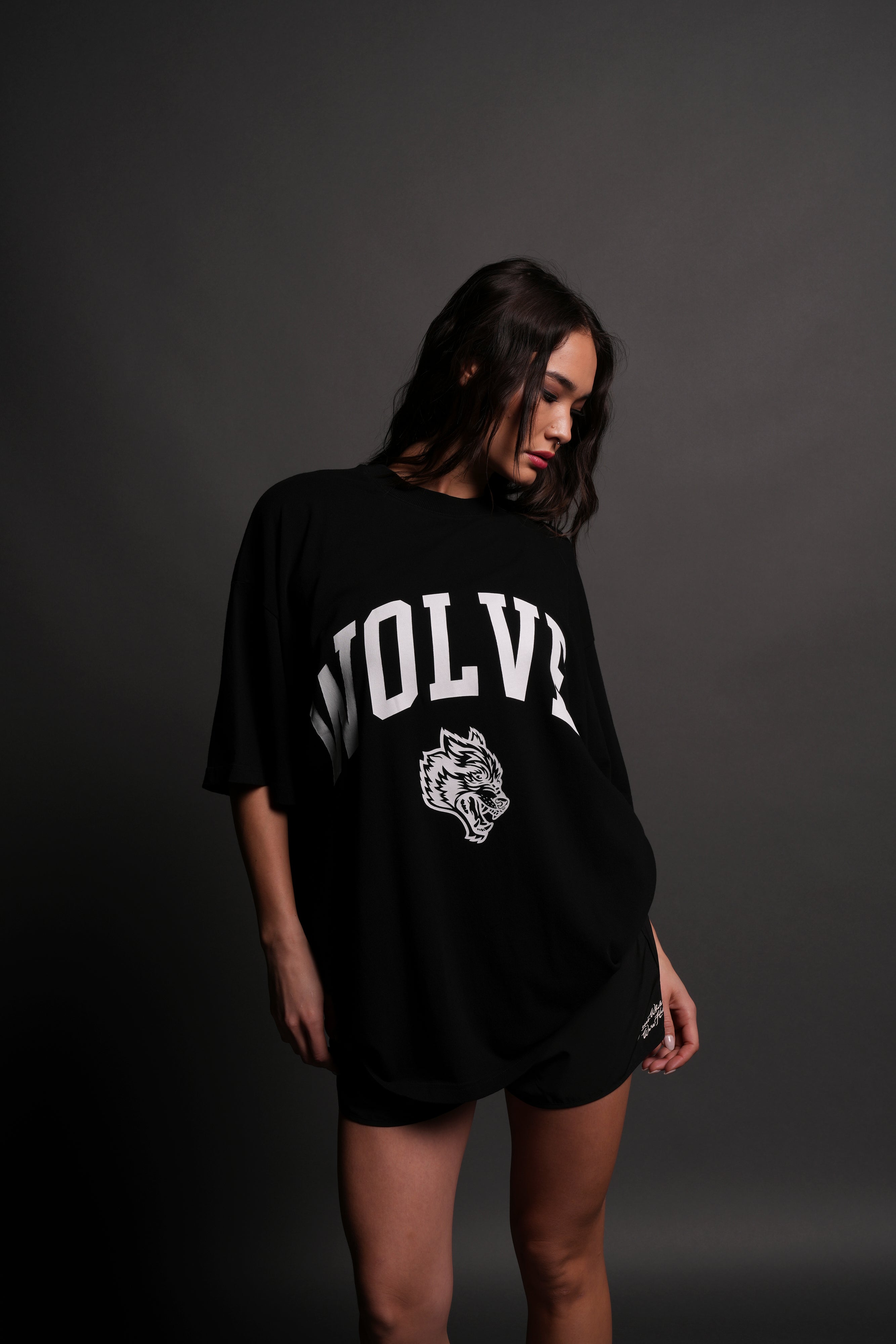 Loyalty "Premium" Oversized Unisex Tee in Black
