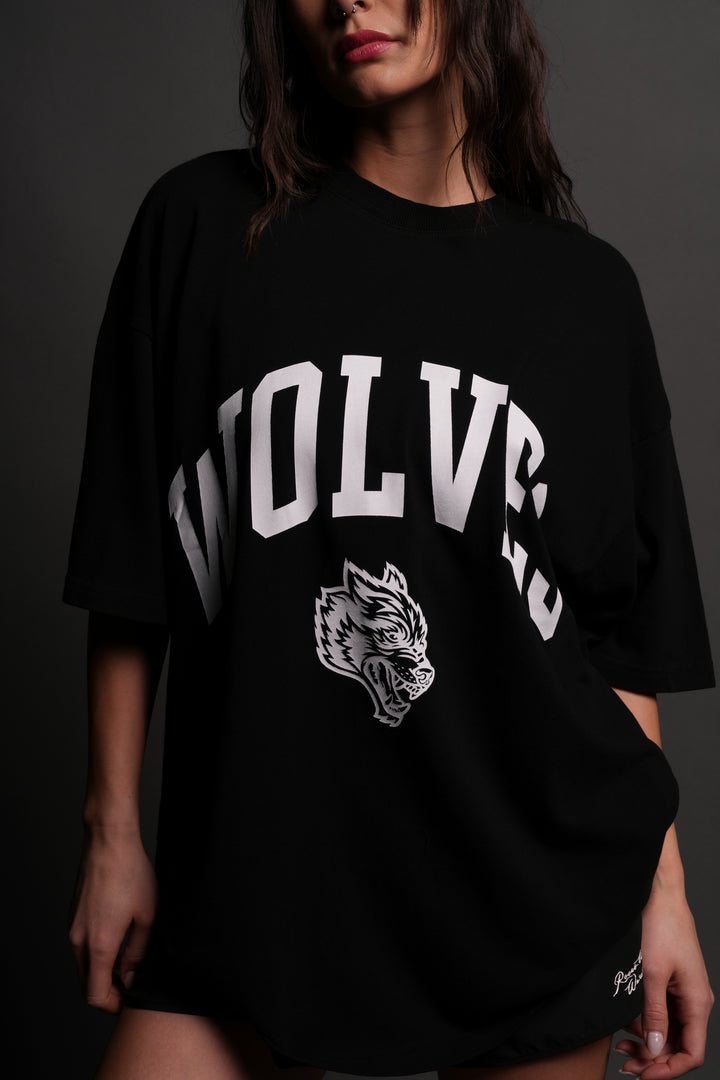 Loyalty "Premium" Oversized Unisex Tee in Black
