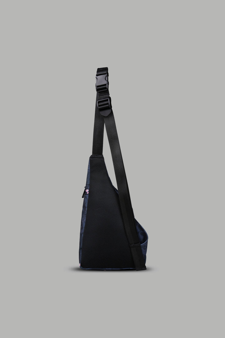 Darc Sport Wolves Blossom Sling Bag in Warrior in a Garden Black Camo