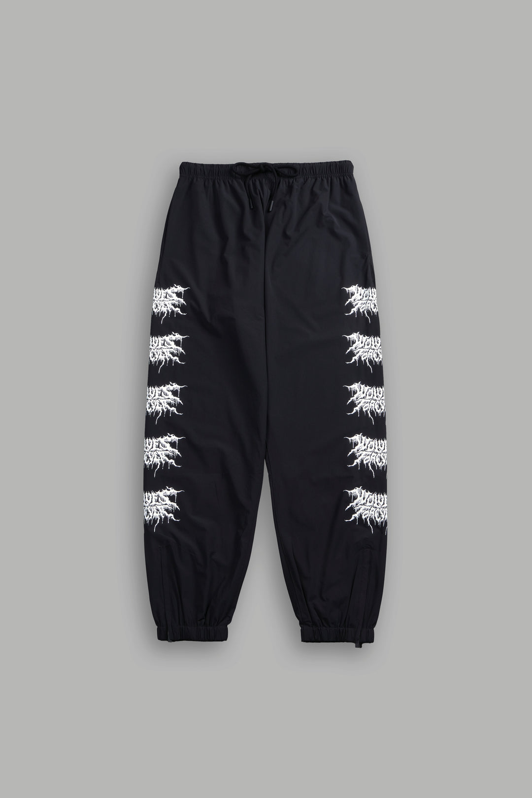 Shadow Hybrid Nylon Track Pants in Black