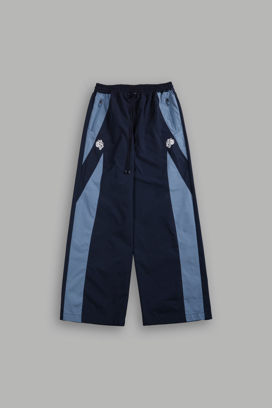 Dual Wolf She Brolic Track Pants in Midnight Blue/Denim