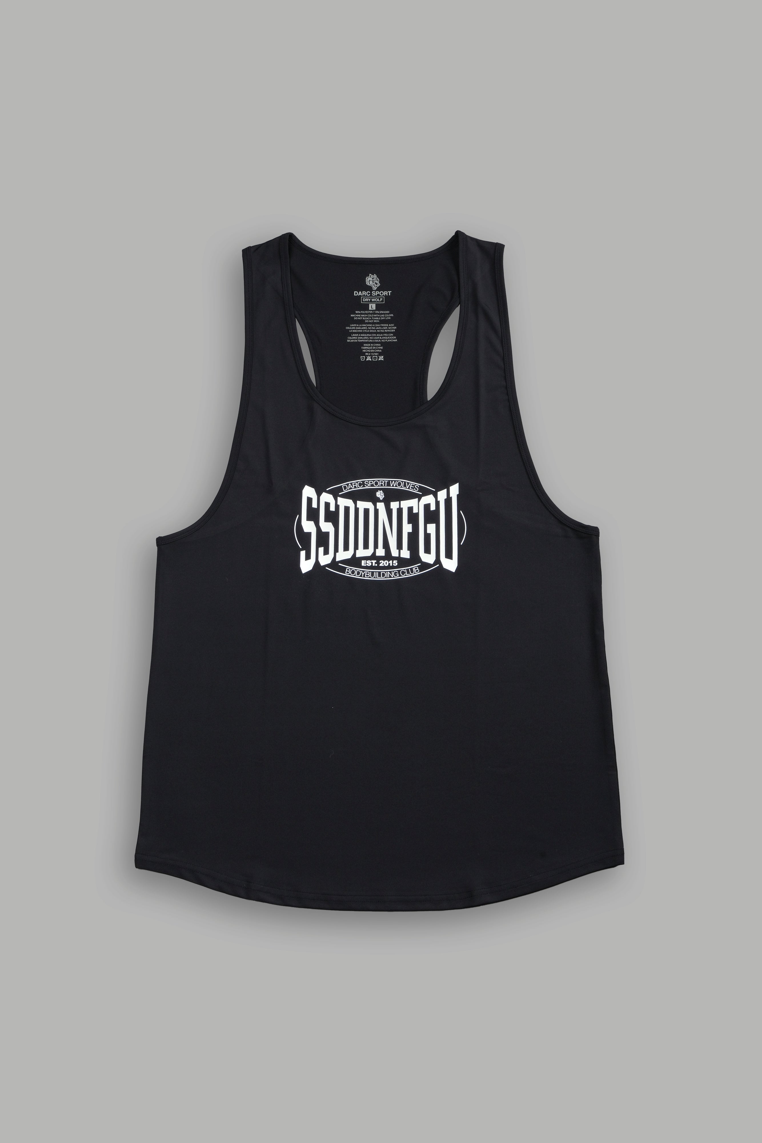 SSDDNFGU FRVR "Dry Wolf" Mecca Tank in Black