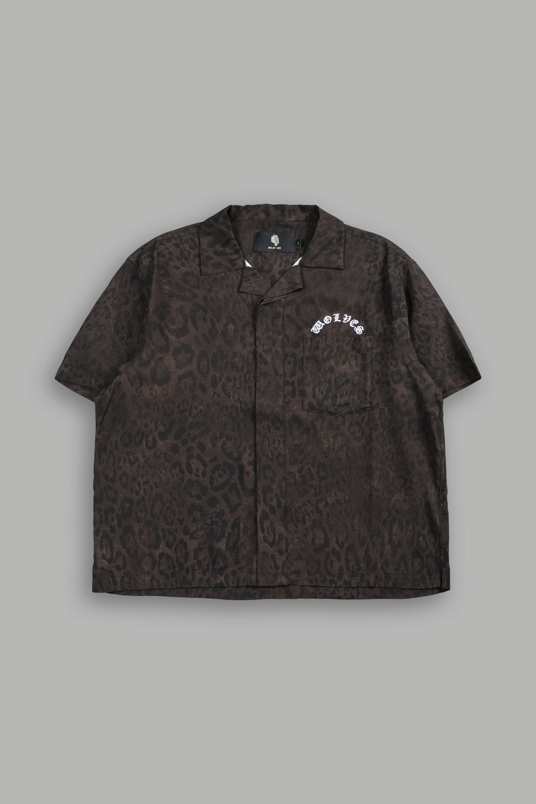 Chopper Romero Mid Length Button Up V2 in Darc Brown Leopard