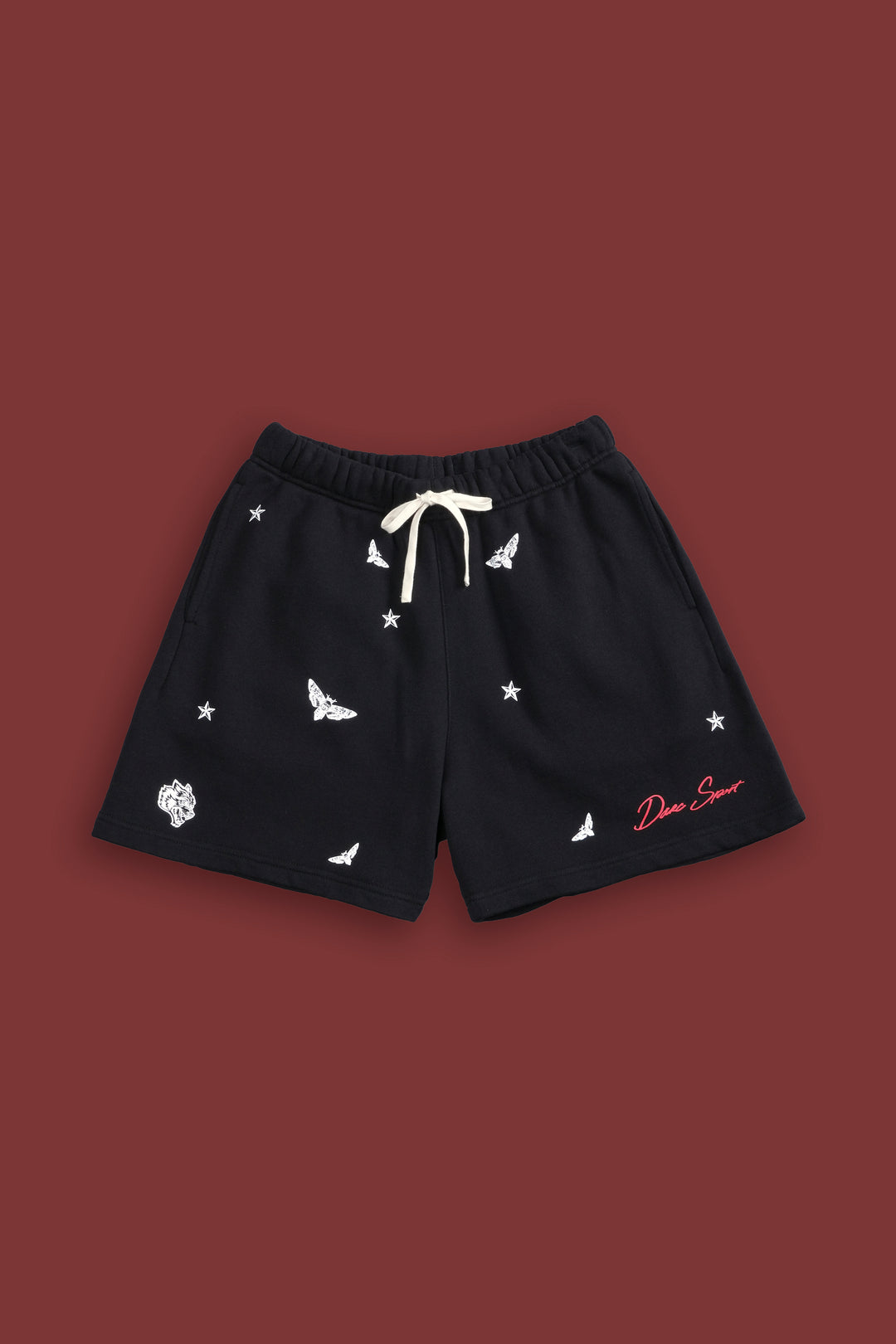 Guidance Post Lounge Sweat Shorts in Black