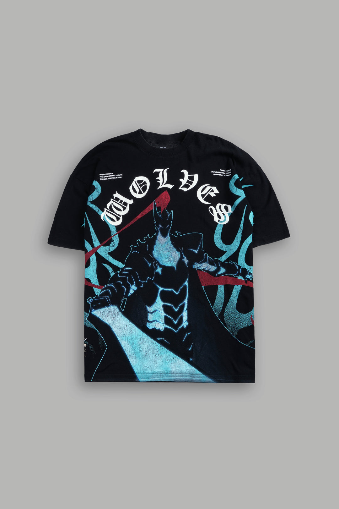 Igris Ascends Premium Oversized Tee in Black