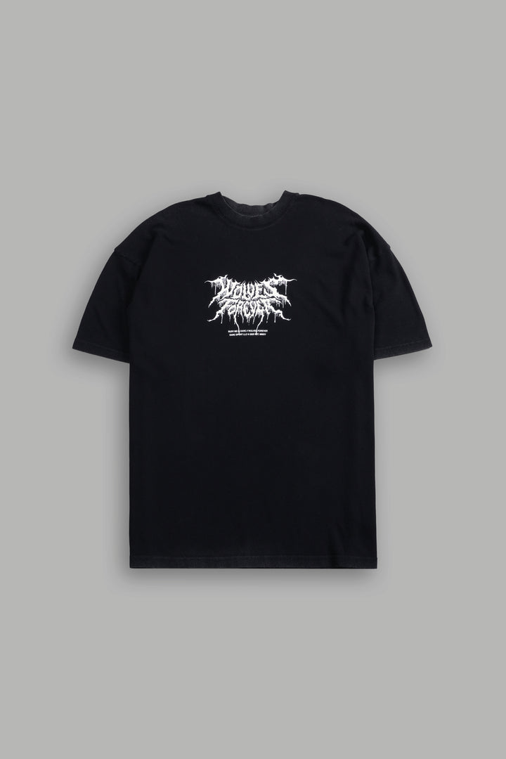 Our Blood "Premium" Oversized Tee in Black