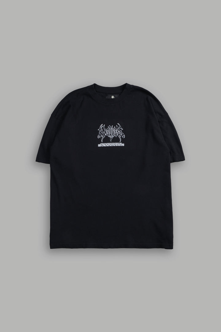 Trust Your Instinct V2 "Premium" Oversized Tee in Black