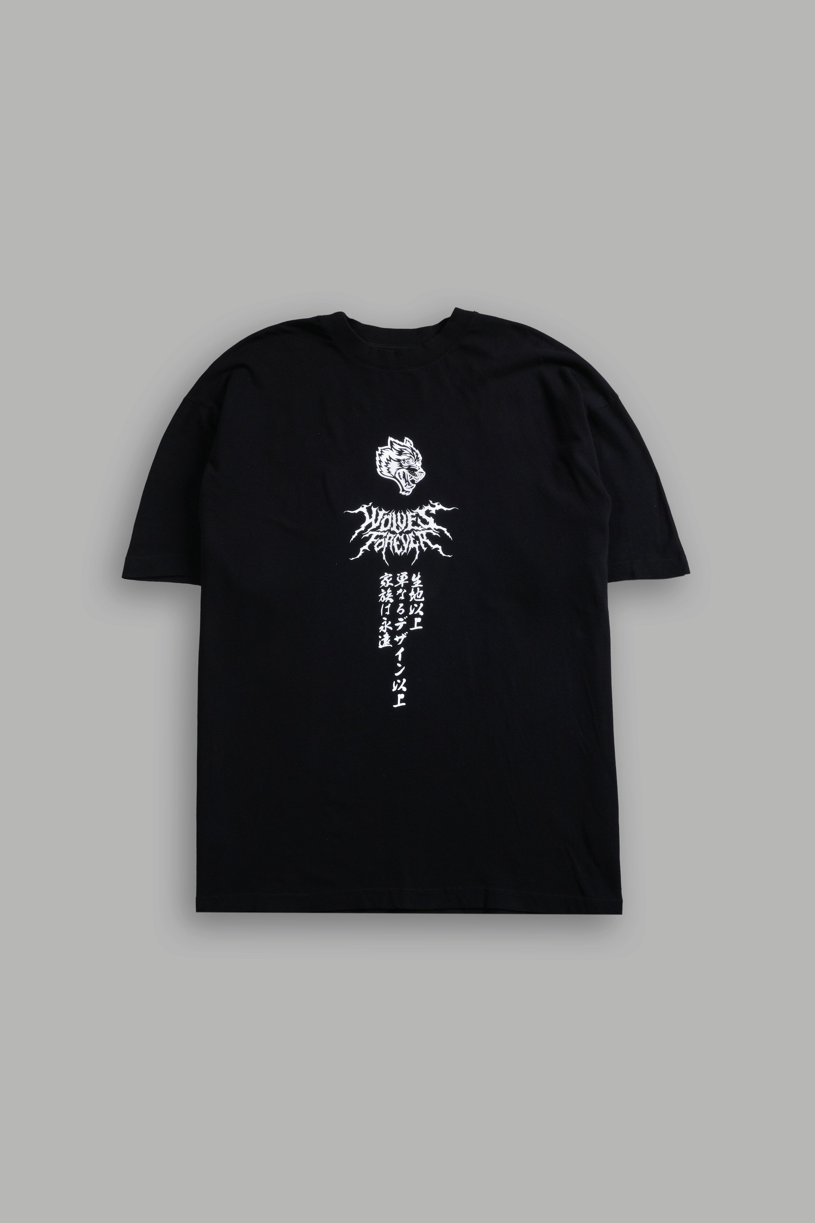 Demon Within "Premium" Oversized Tee in Black