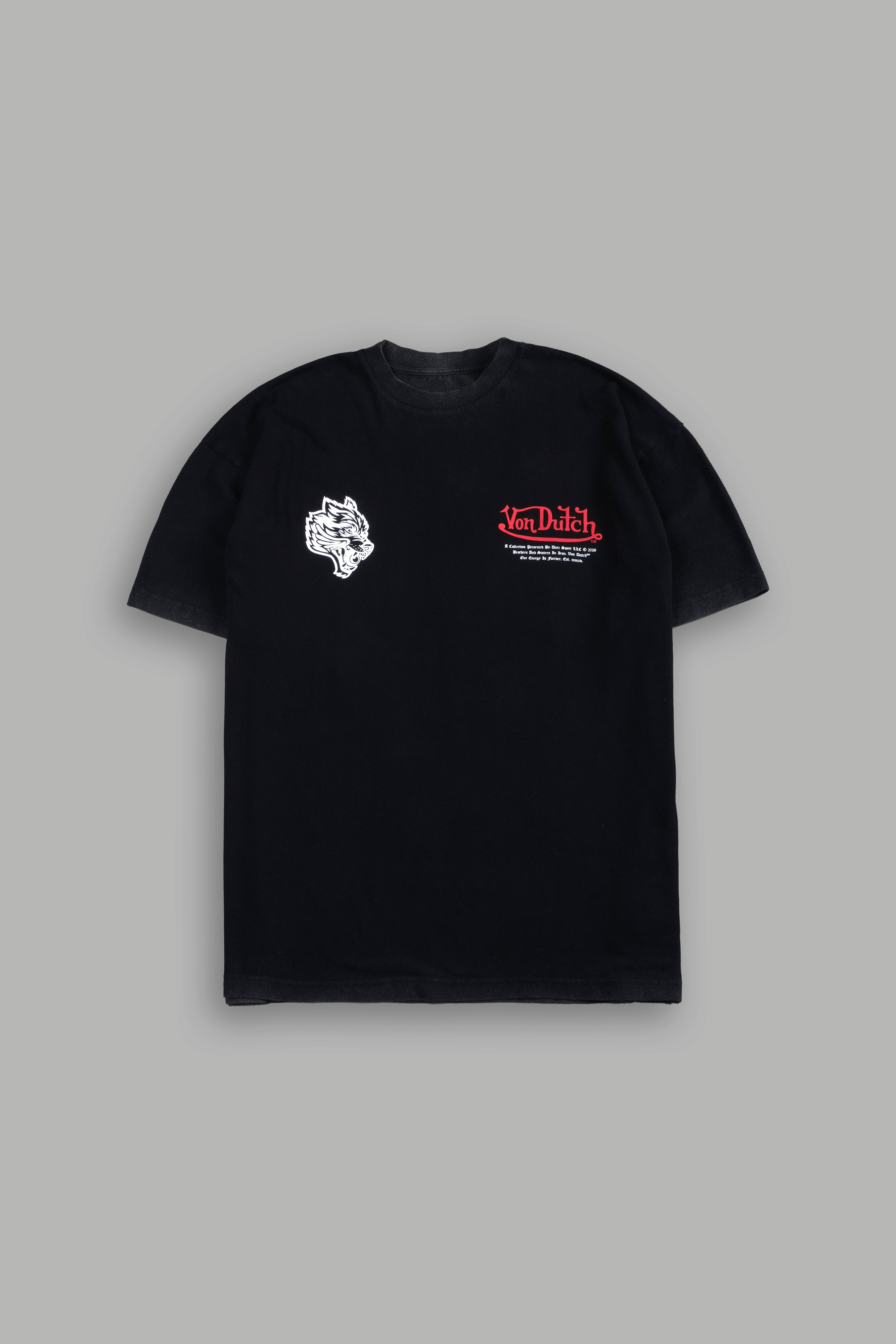 Eye Of The Beholder V2 Premium Oversized Tee in Black