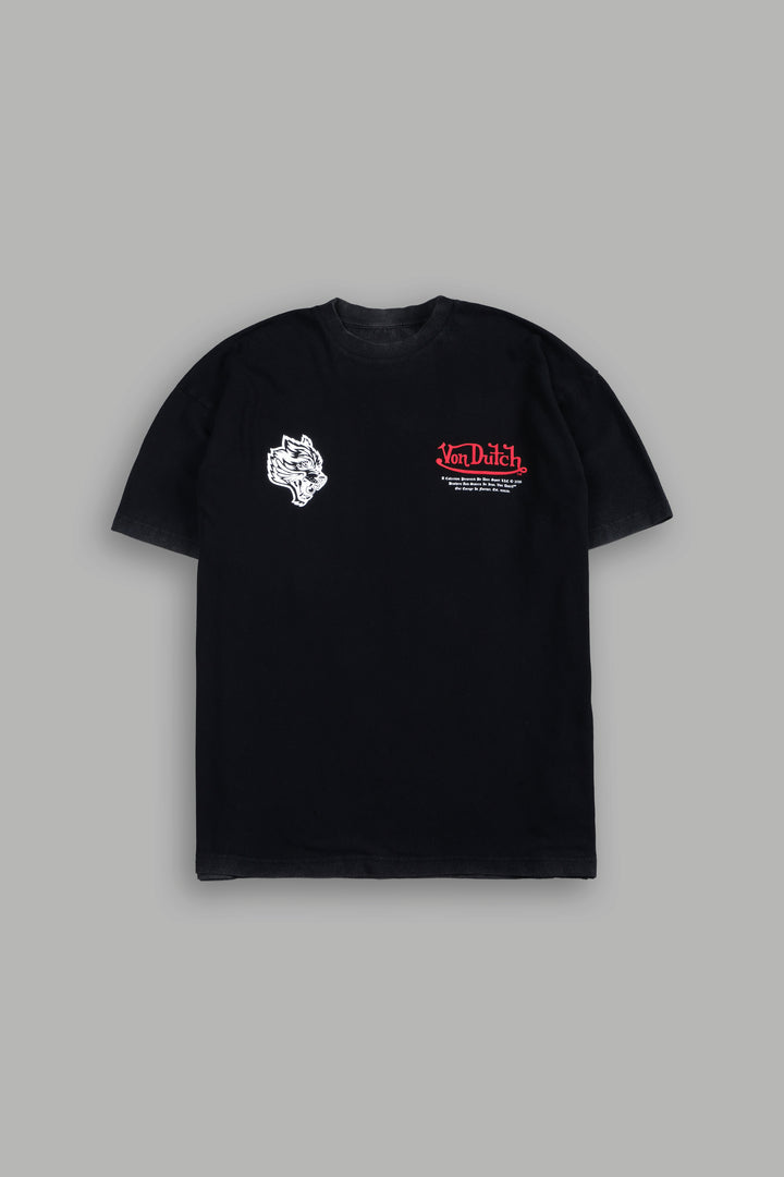 Eye Of The Beholder V2 Premium Oversized Tee in Black