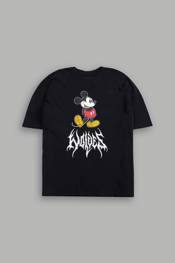 Mickey Mouse Hesh Premium Oversized Tee in Black