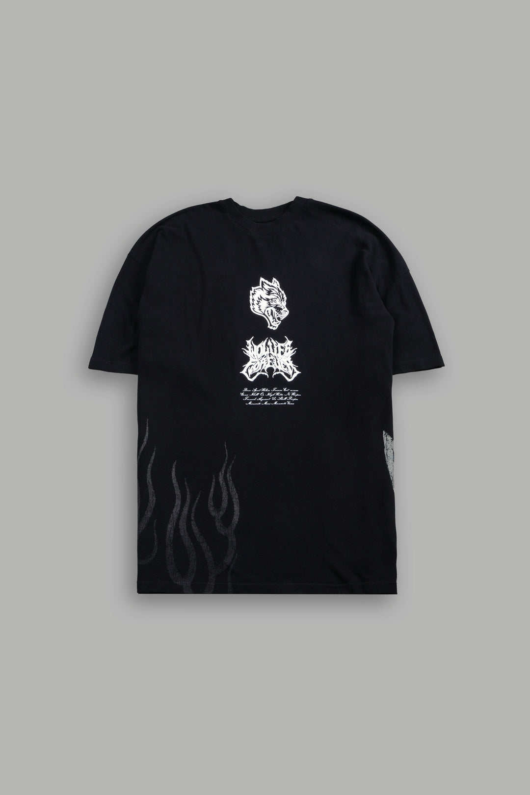 Deidara Premium Oversized Tee in Black