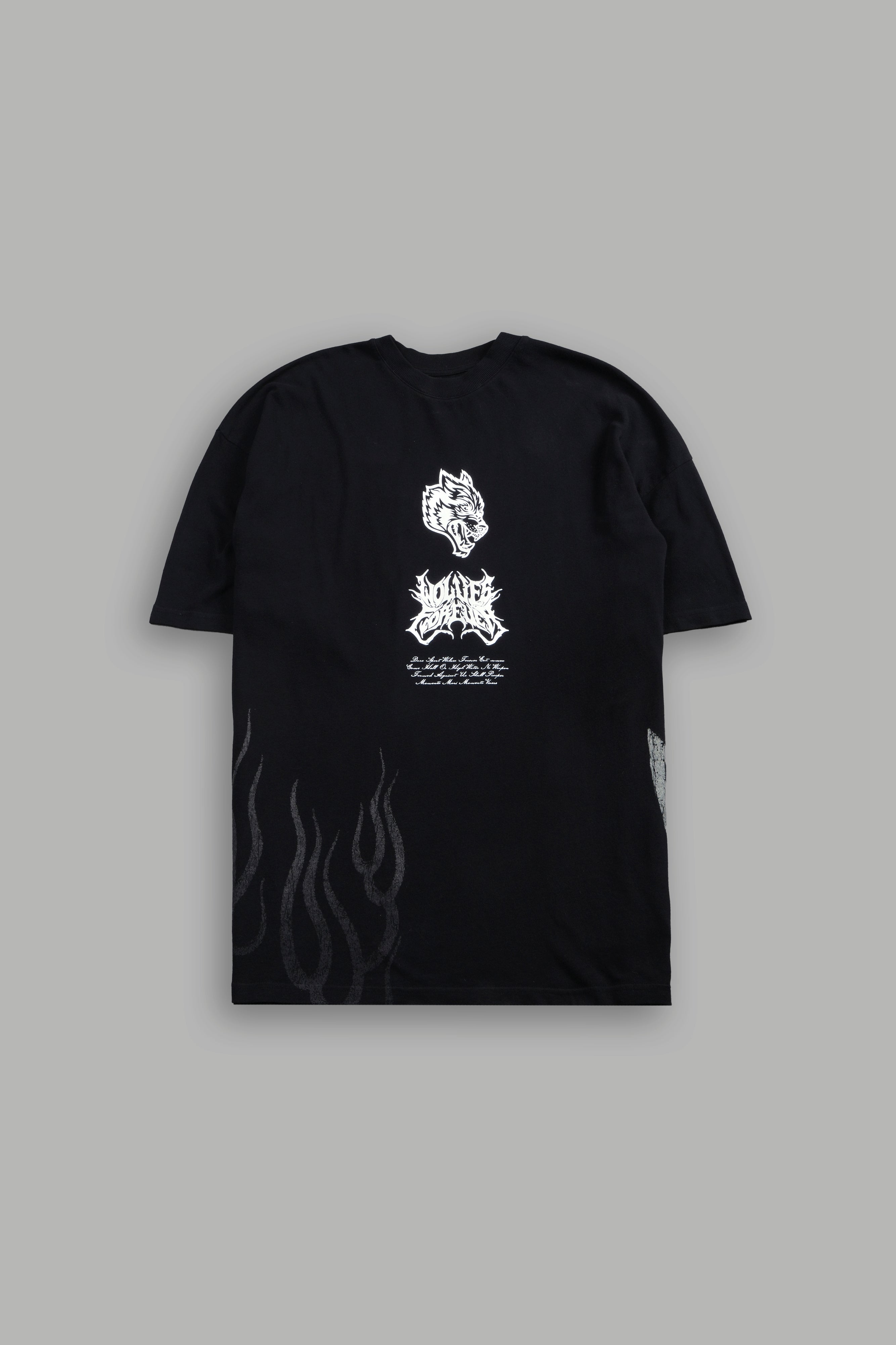 Deidara Premium Oversized Tee in Black