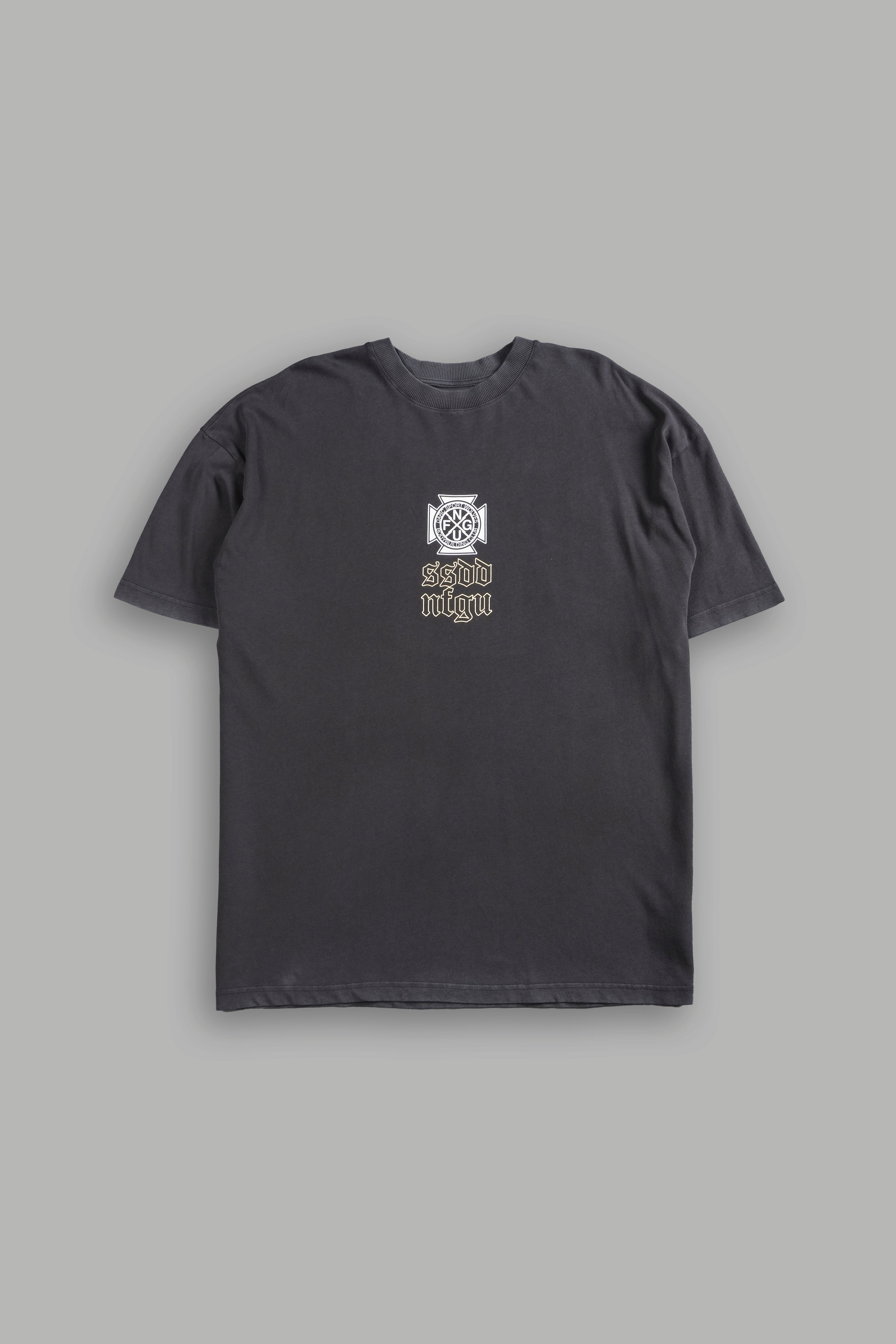 Resilient "Premium" Oversized Tee in Wolf Gray