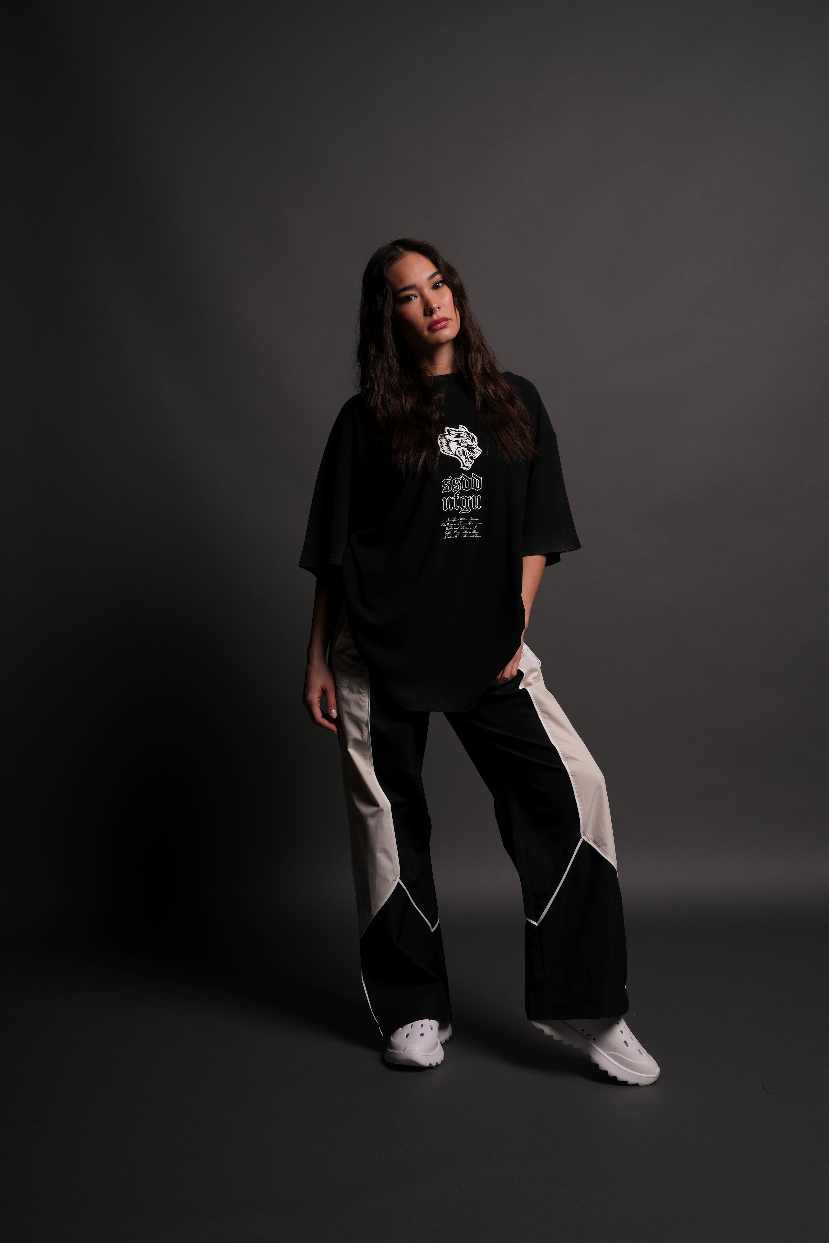 Through Hell "Premium" Oversized Tee in Black