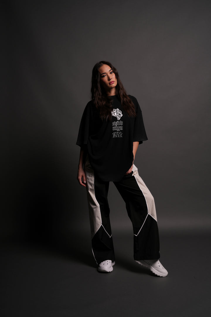 Through Hell "Premium" Oversized Tee in Black