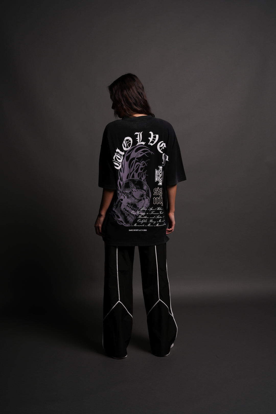 Through Hell "Premium" Oversized Tee in Black