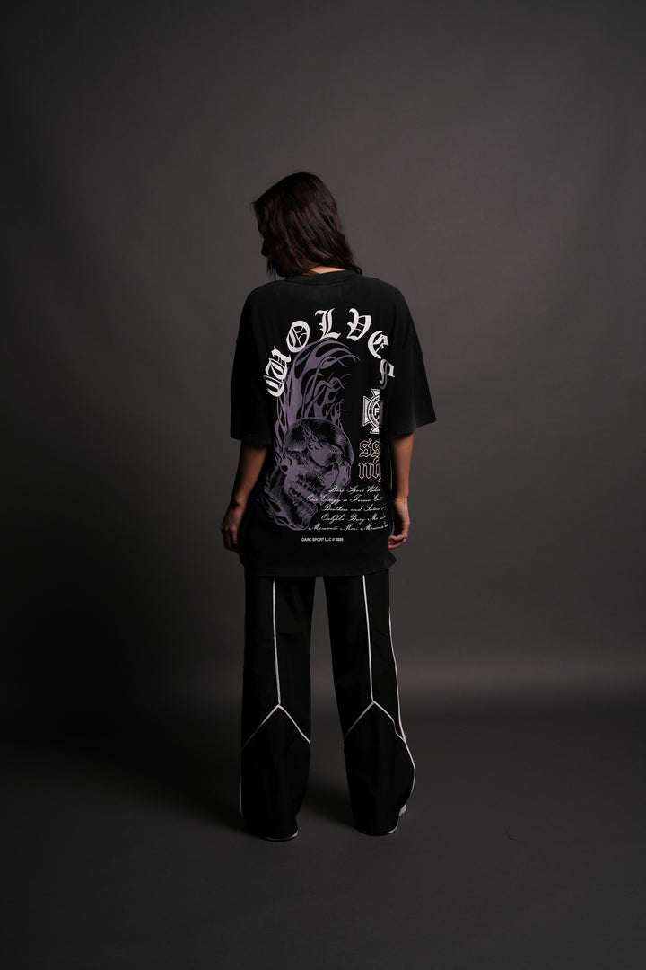 Through Hell "Premium" Oversized Tee in Black