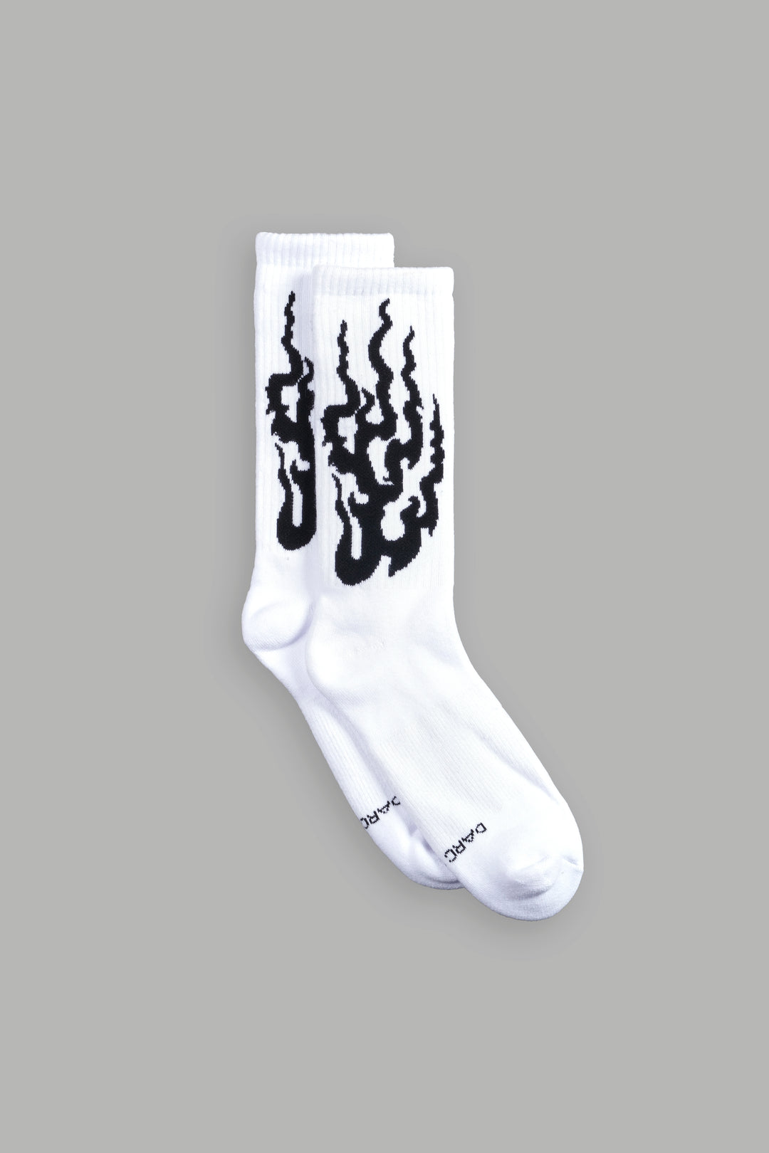 Darc Infernal Full Flames Classic Socks in White