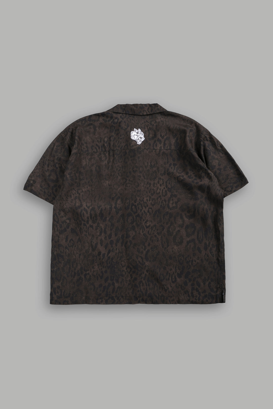 Chopper Romero Mid Length Button Up V2 in Darc Brown Leopard
