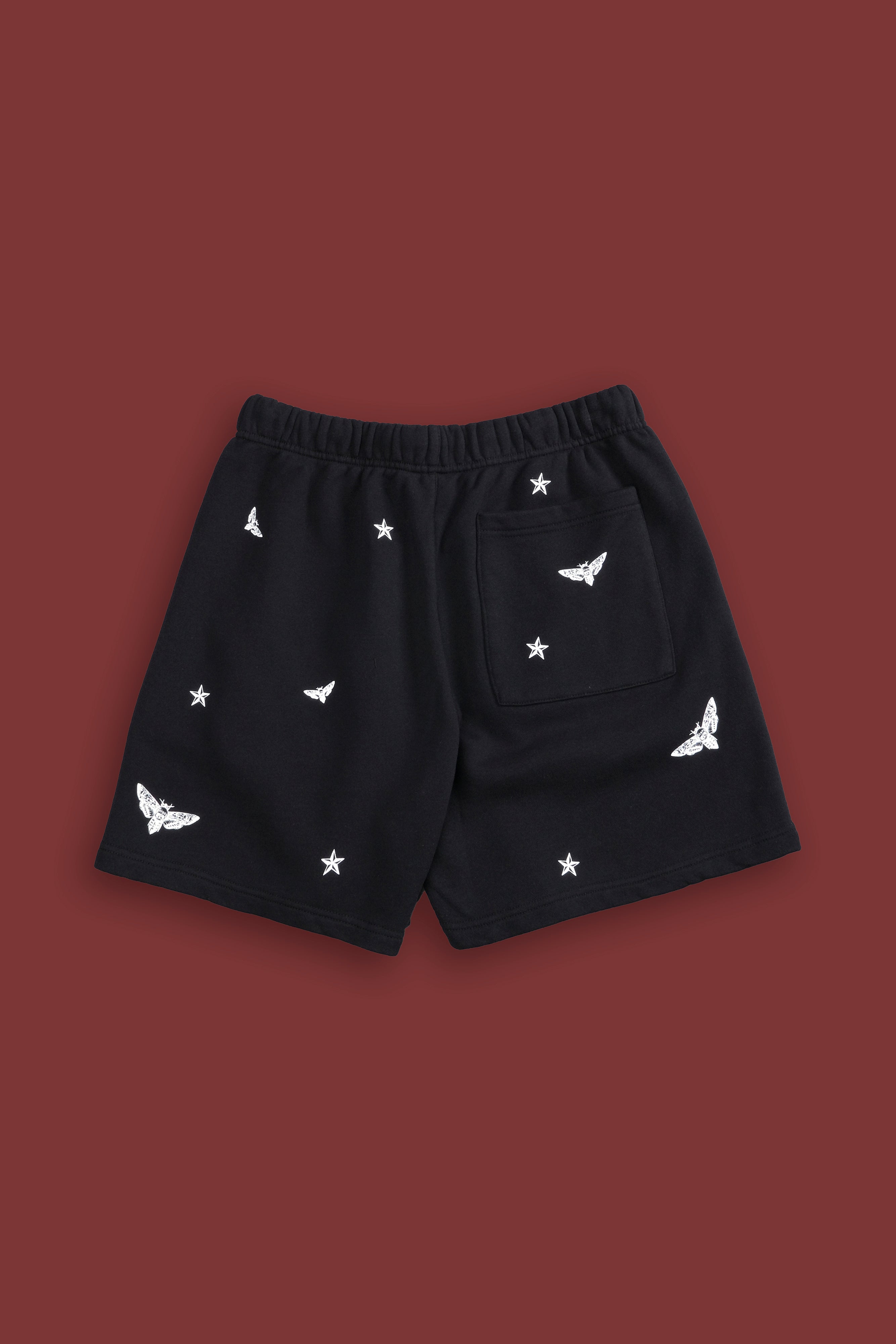 Guidance Post Lounge Sweat Shorts in Black