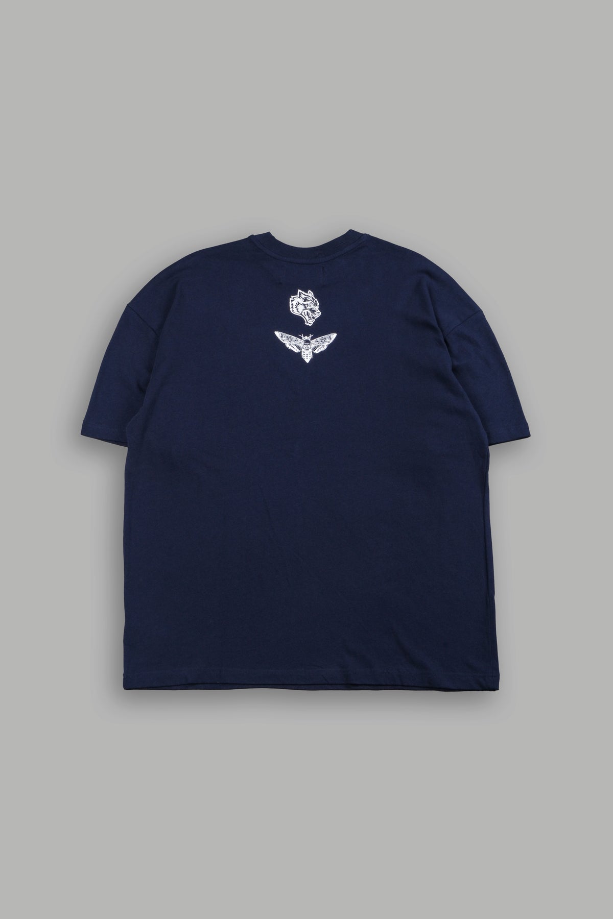 Reaper'S Calling Premium Oversized Tee In Navy