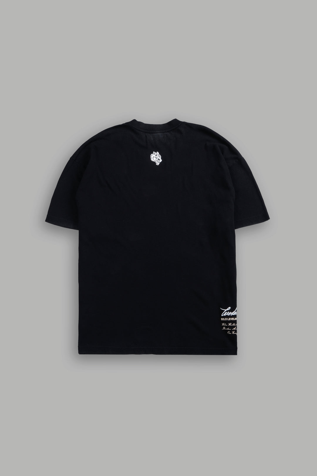 Igris Ascends Premium Oversized Tee in Black