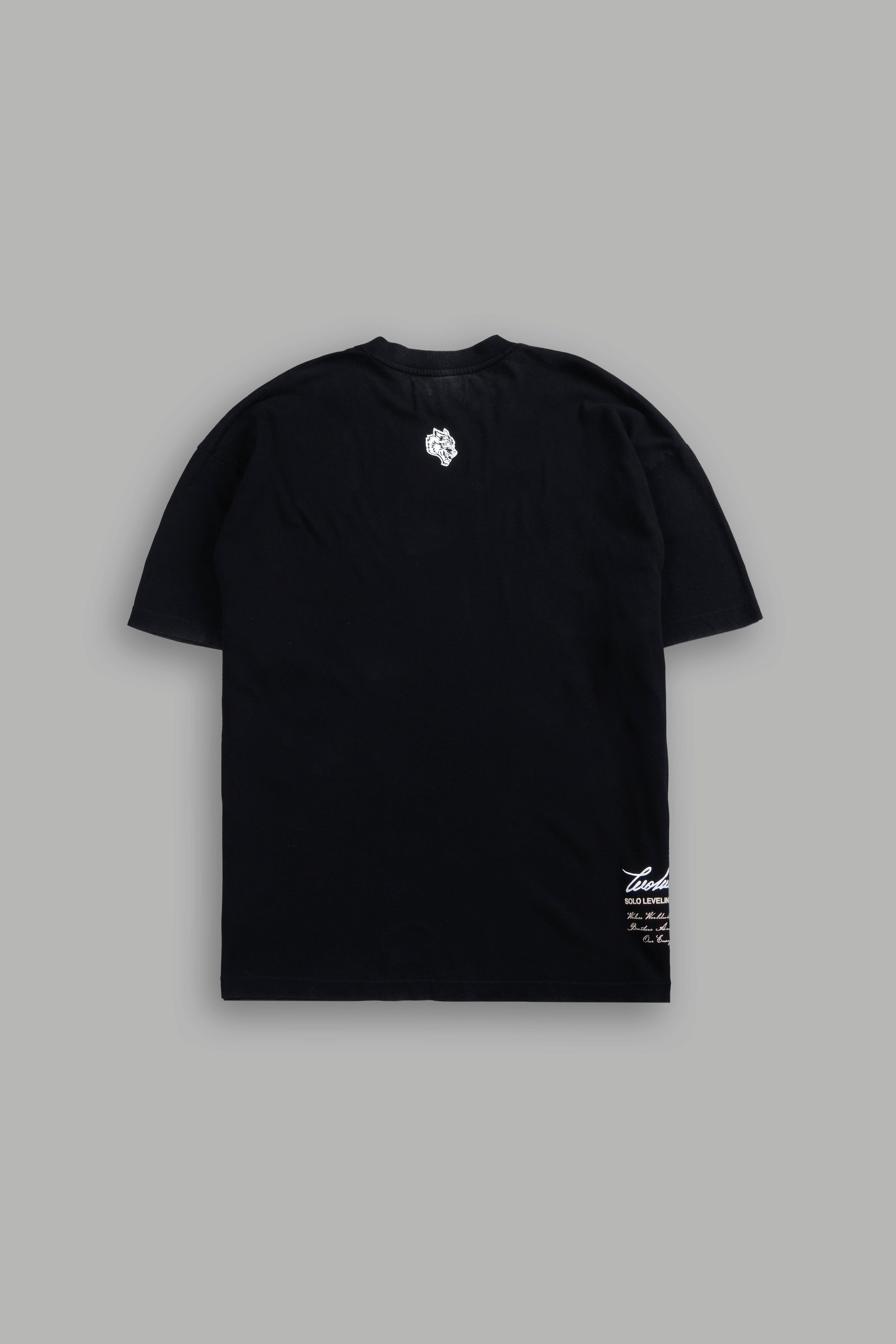 Igris Ascends Premium Oversized Tee in Black