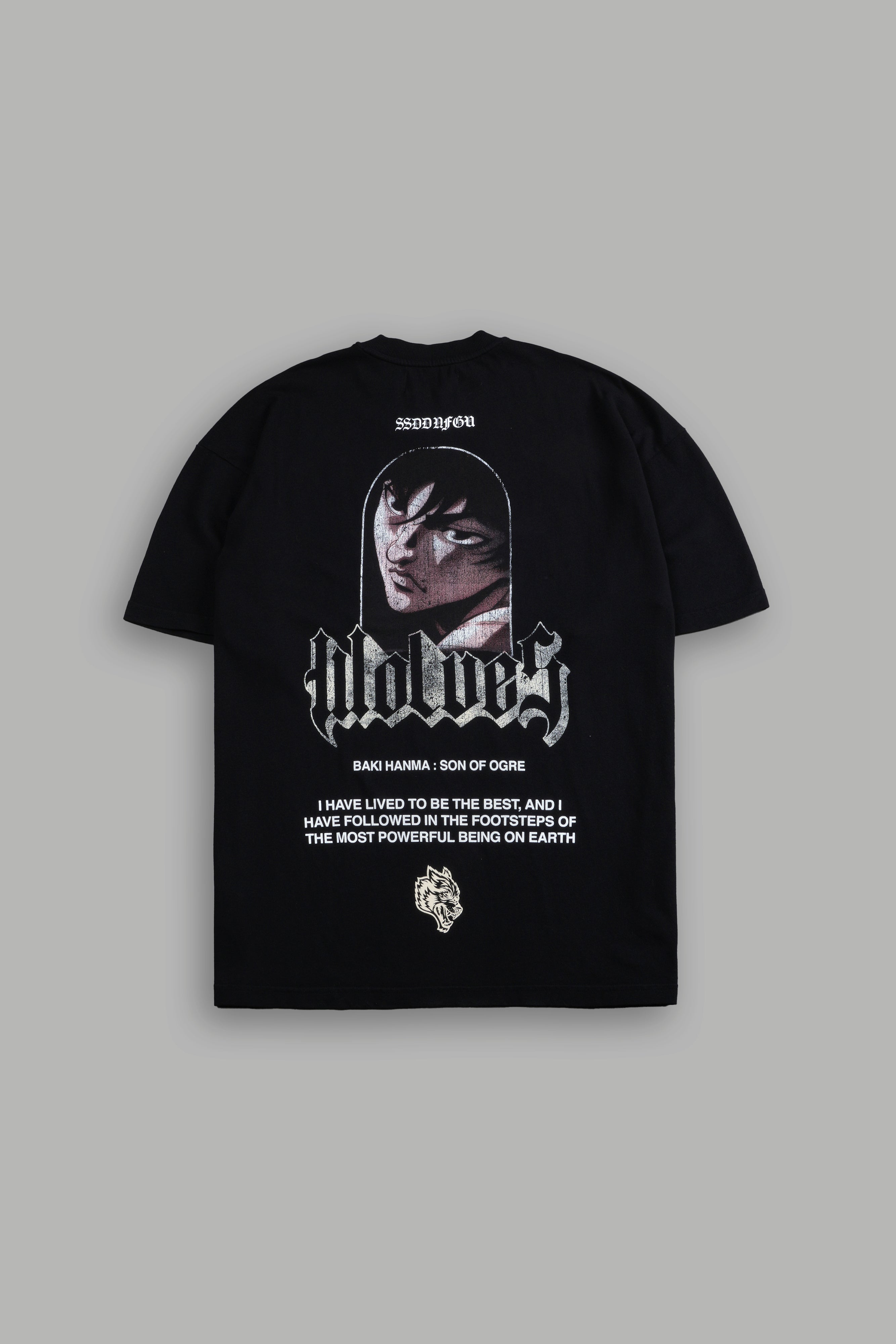 Determined "Premium" Oversized Tee in Black