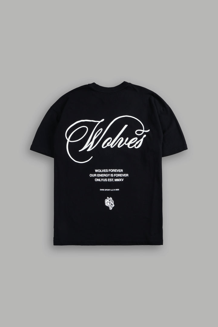 (1 Of 500) Feral "Premium" Oversized Tee in Black