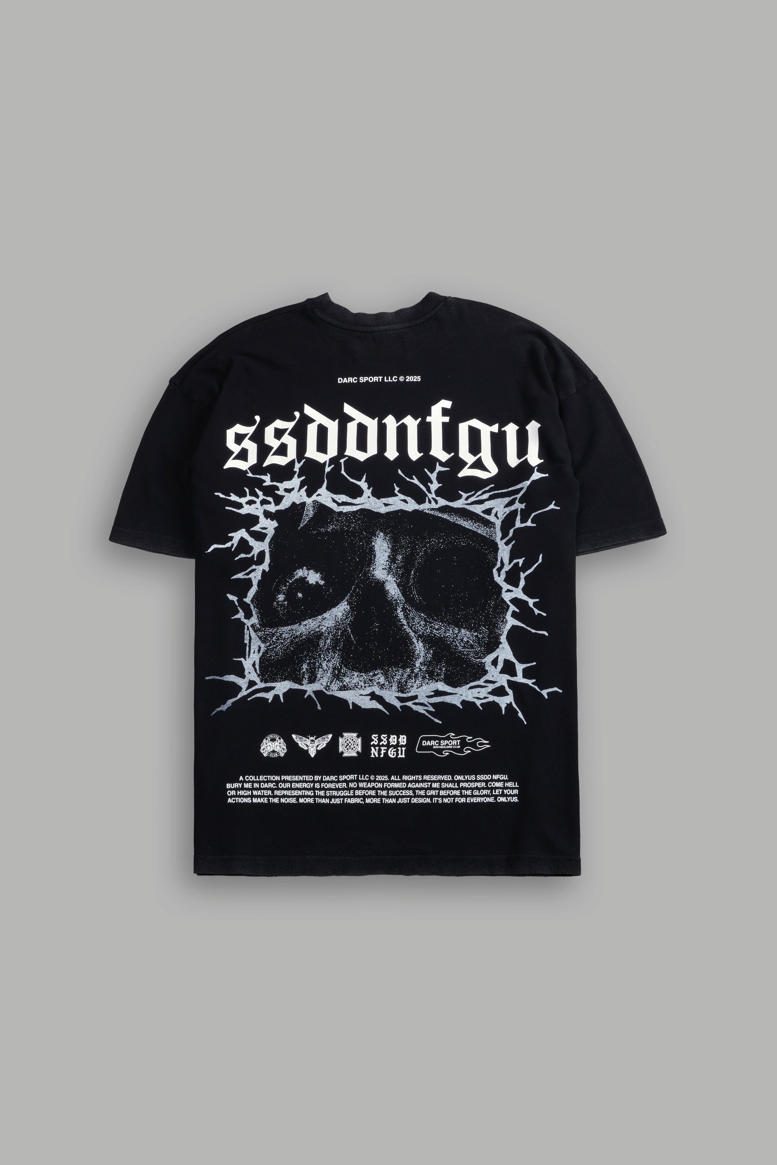 Our Blood "Premium" Oversized Tee in Black
