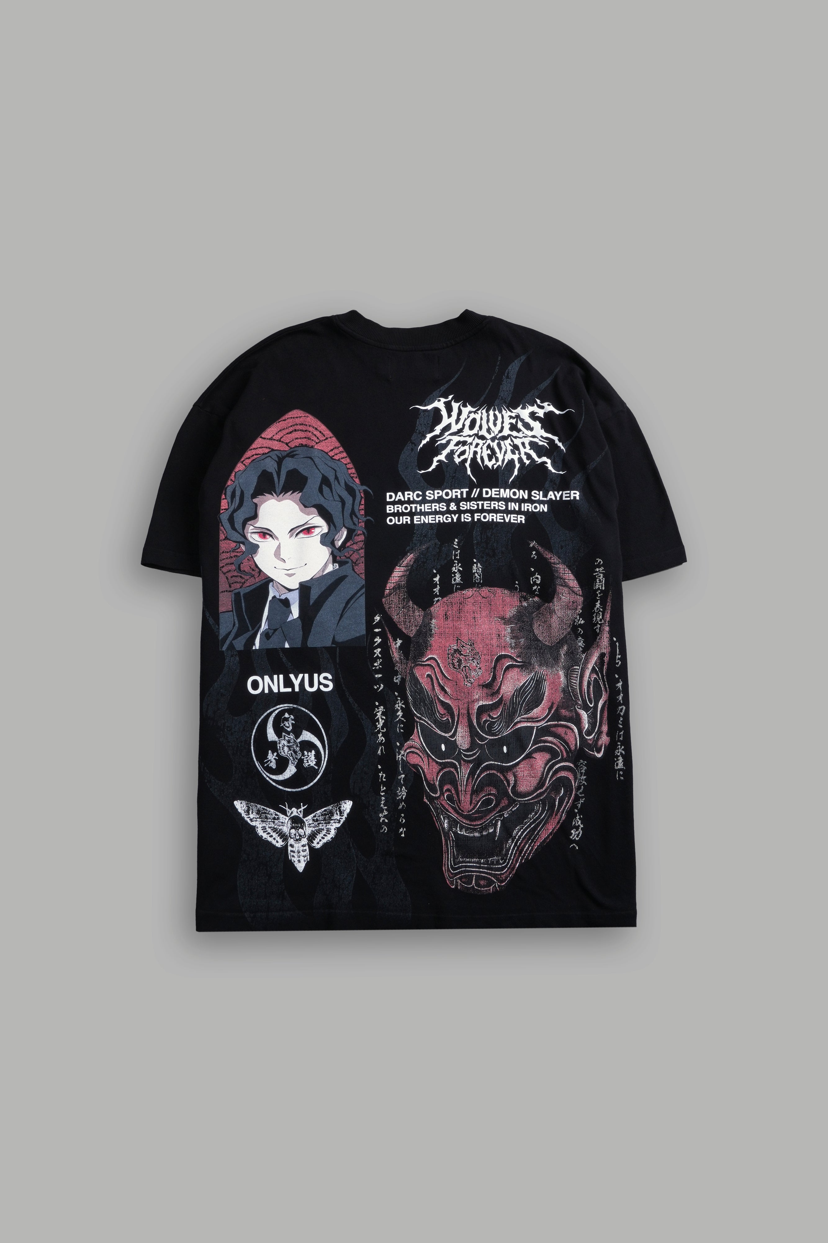 Demon Within "Premium" Oversized Tee in Black