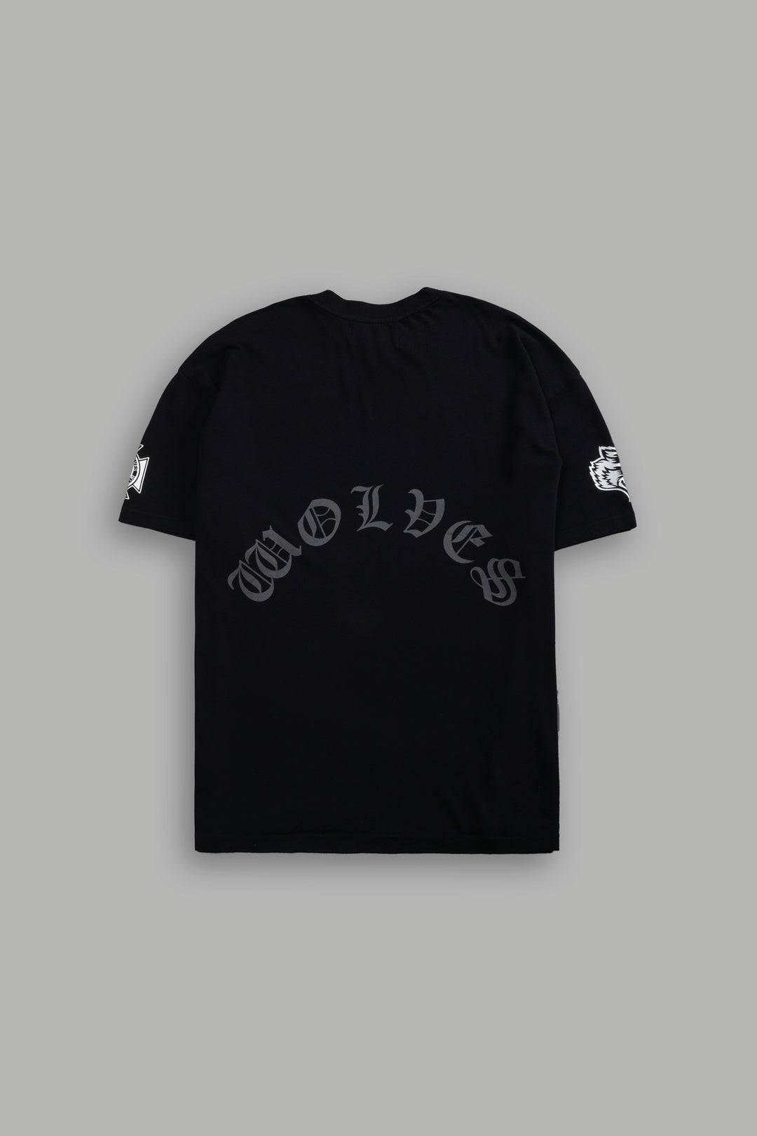 Our Clubs "Premium" Oversized Tee in Black/Black