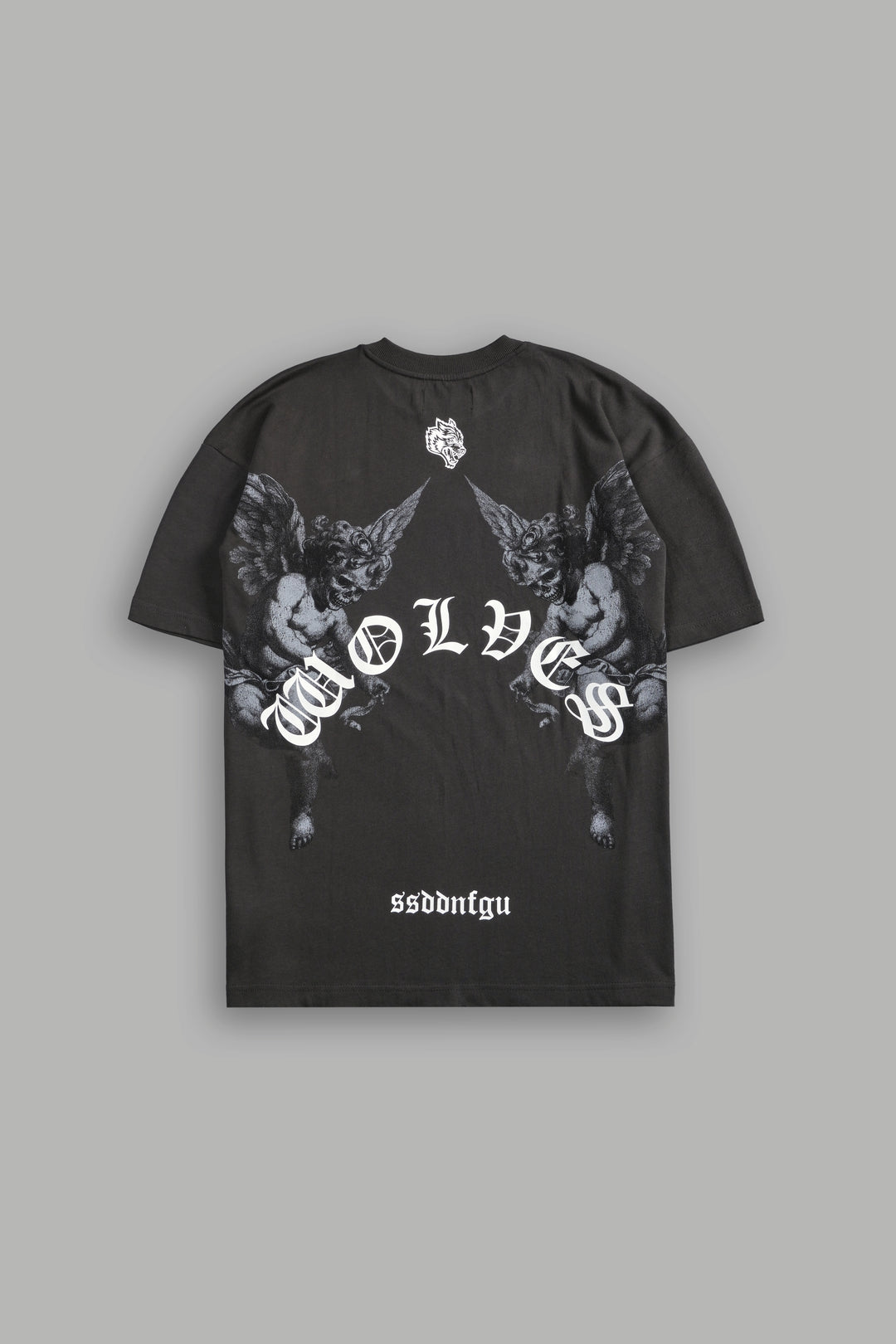 Darc Angel "Premium" Oversized Tee in Wolf Gray