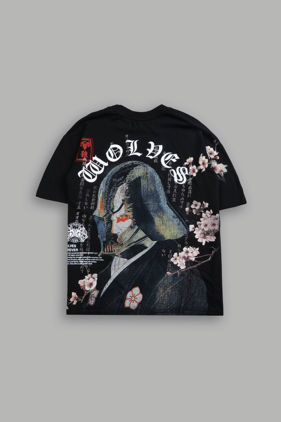No Return "Premium" Oversized Tee in Black