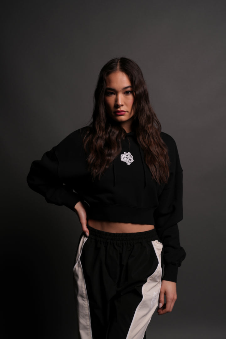 Icon "Ava" Hoodie in Black