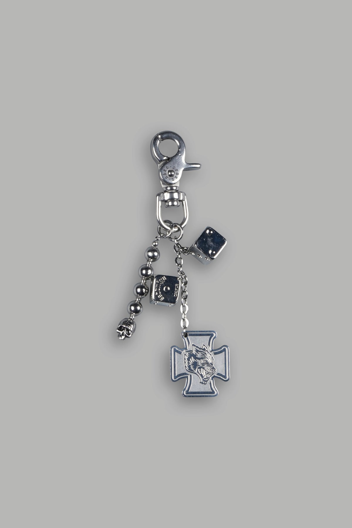 Darc Forever Key Chain / Bag Accessory In Silver