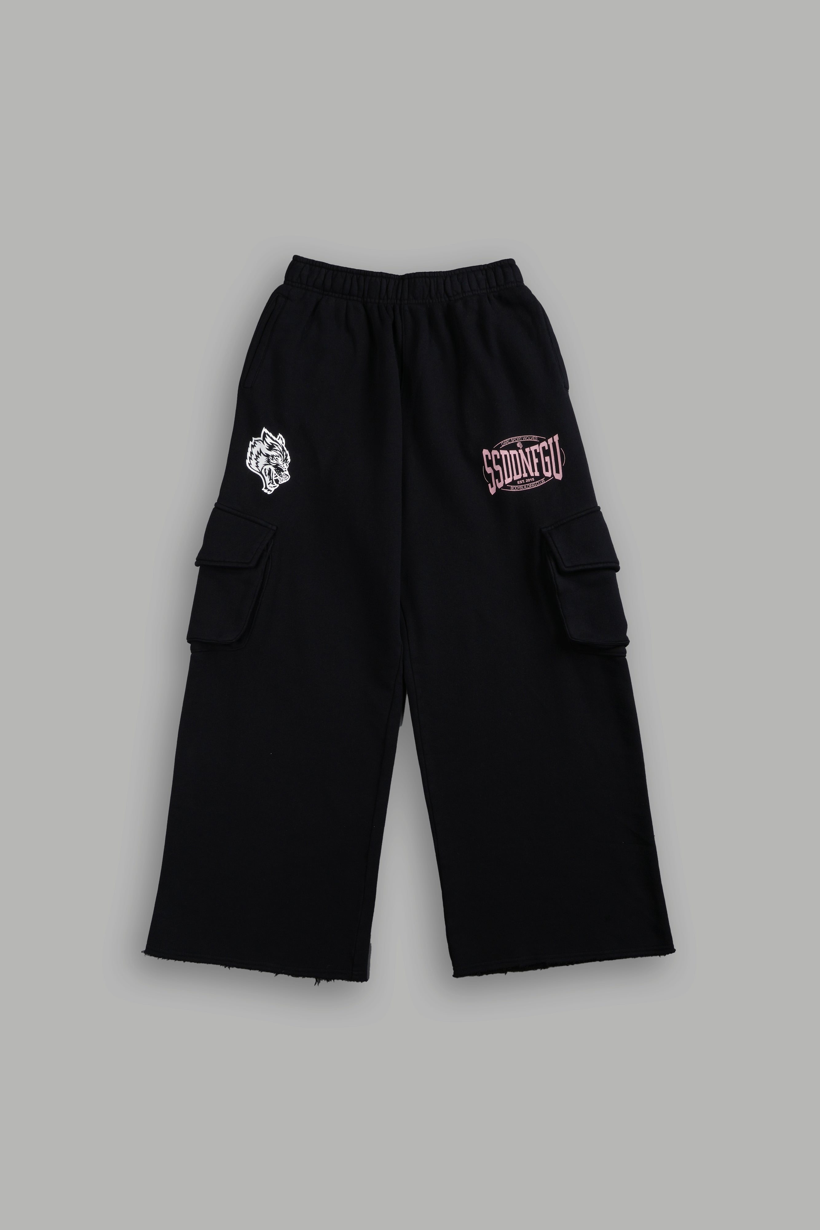 SSDDNFGU FRVR Durst Cargo Sweats in Black