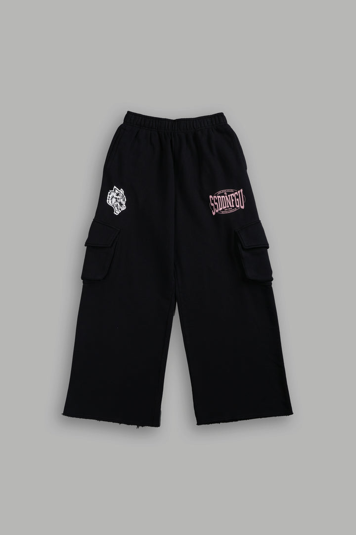 SSDDNFGU FRVR Durst Cargo Sweats in Black
