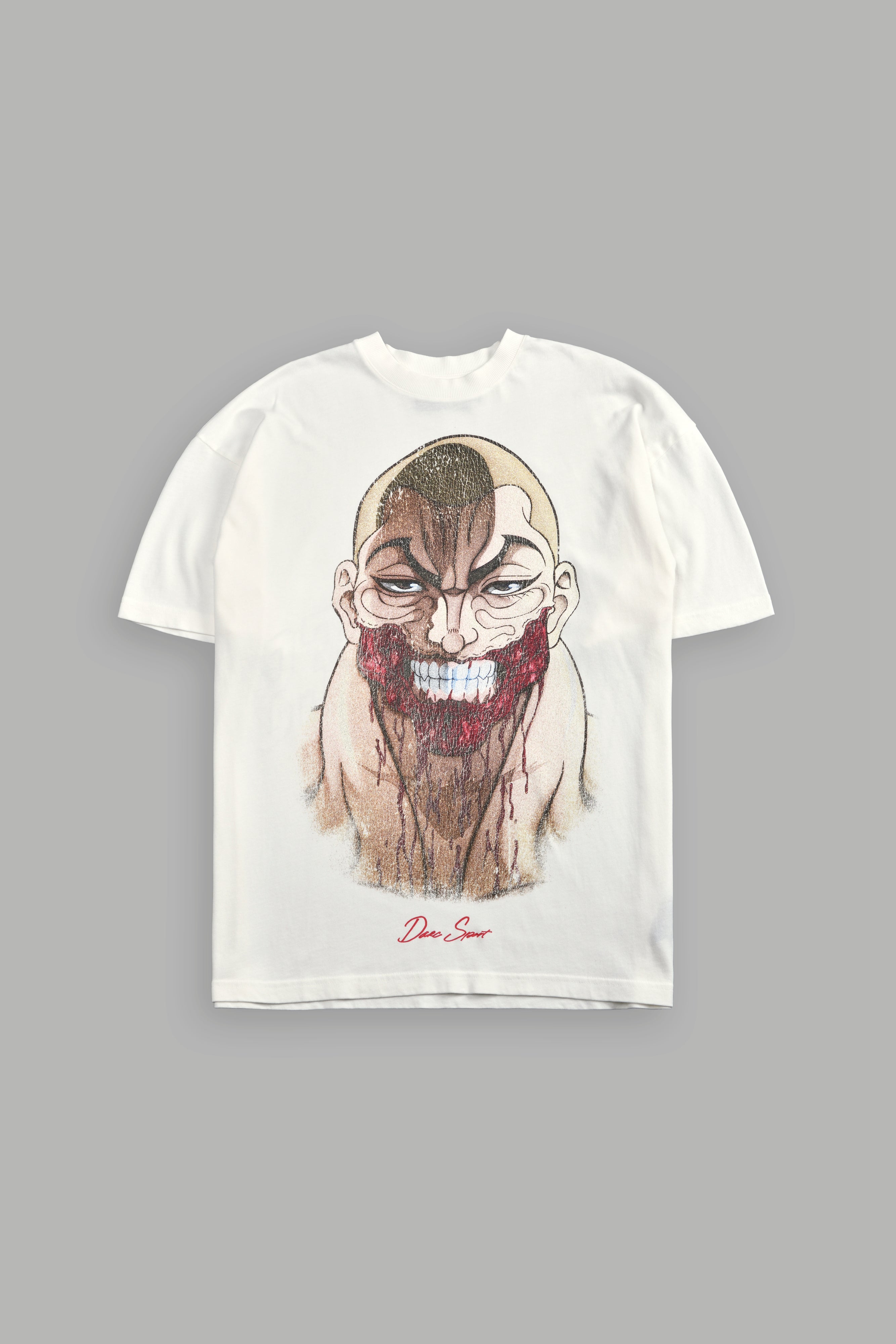 Enraged "Premium" Oversized Tee in Cream