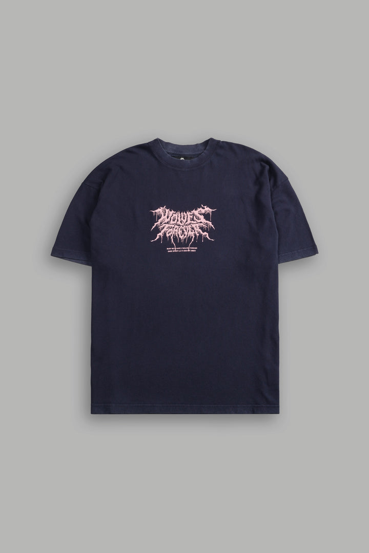 Our Blood "Premium" Oversized Tee in Nightshade