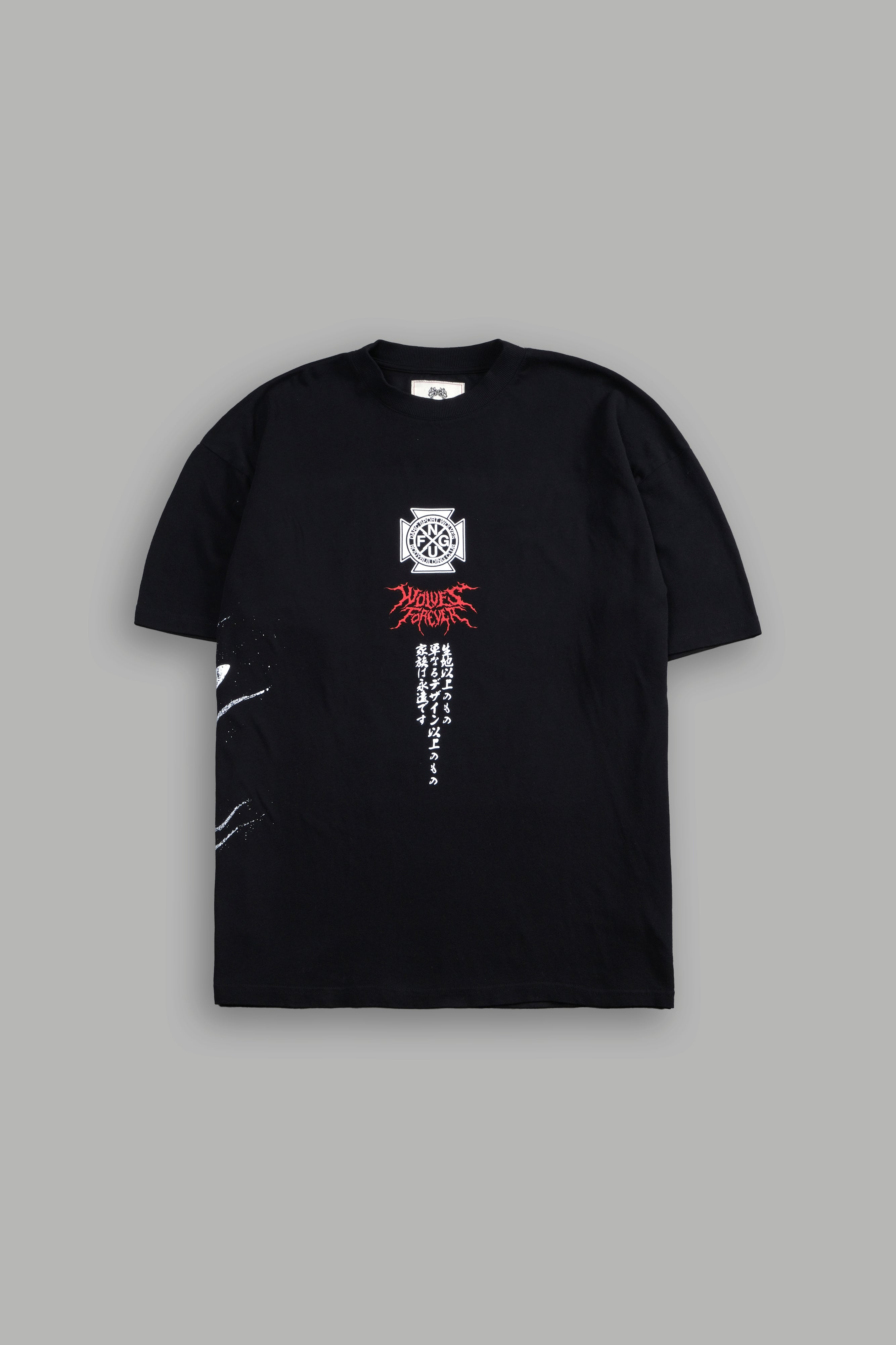 Darc Shinigami "Side By Side" Series Premium Tee in Black