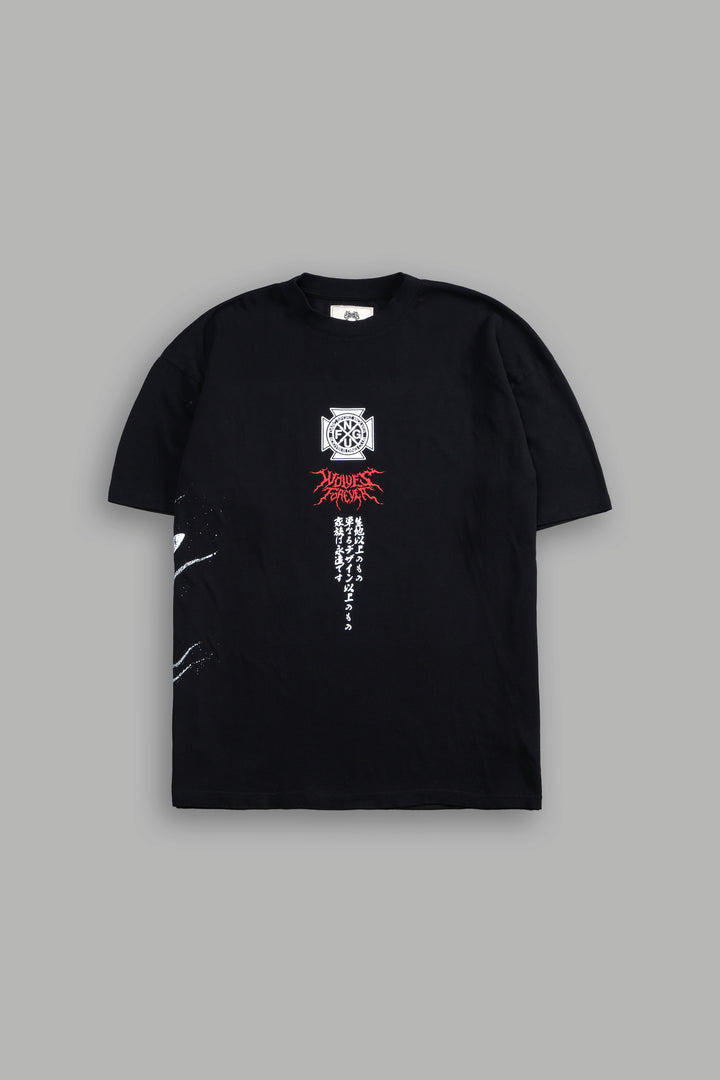Darc Shinigami "Side By Side" Series Premium Tee in Black