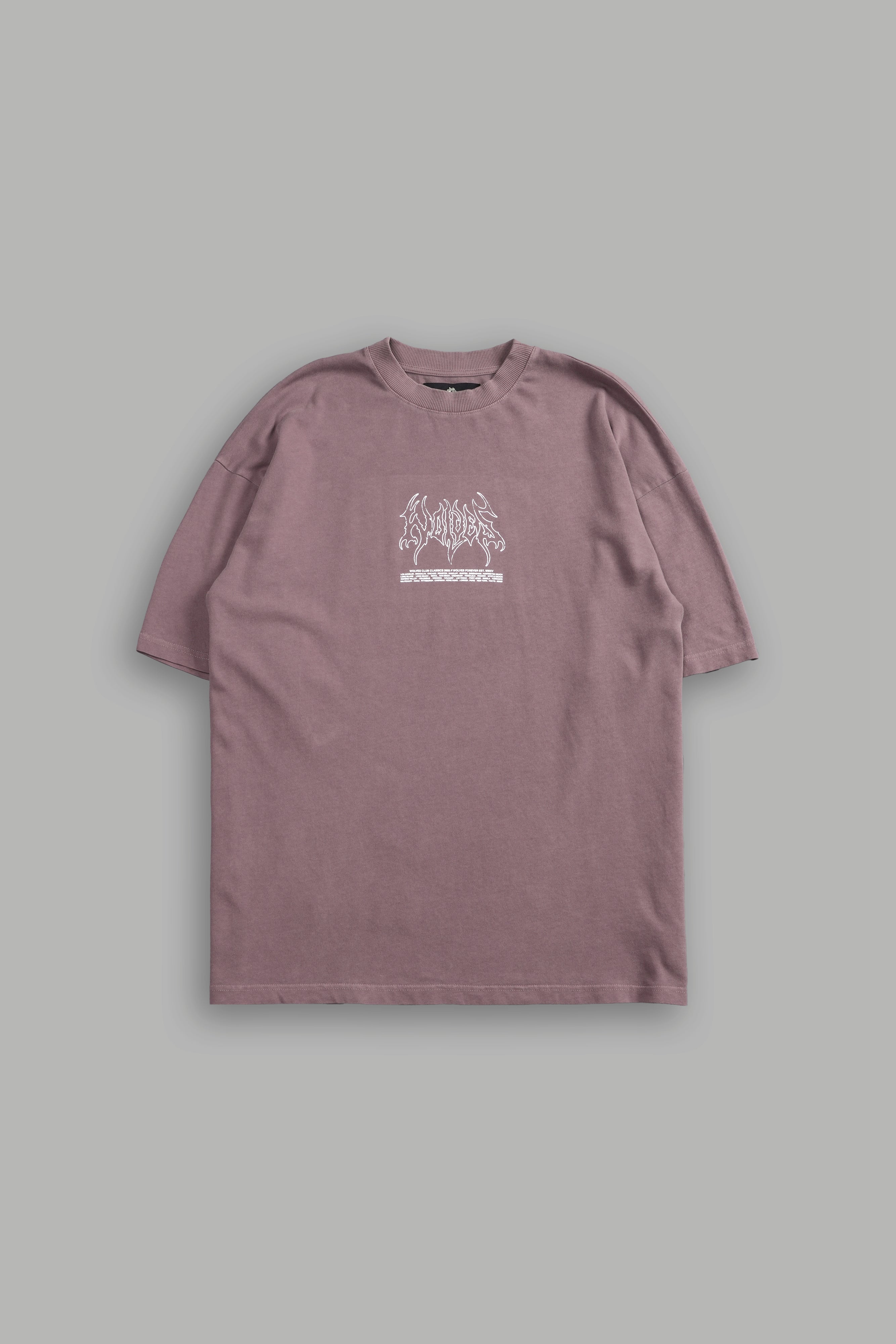 Trust Your Instinct V2 "Premium" Oversized Tee in Mauve