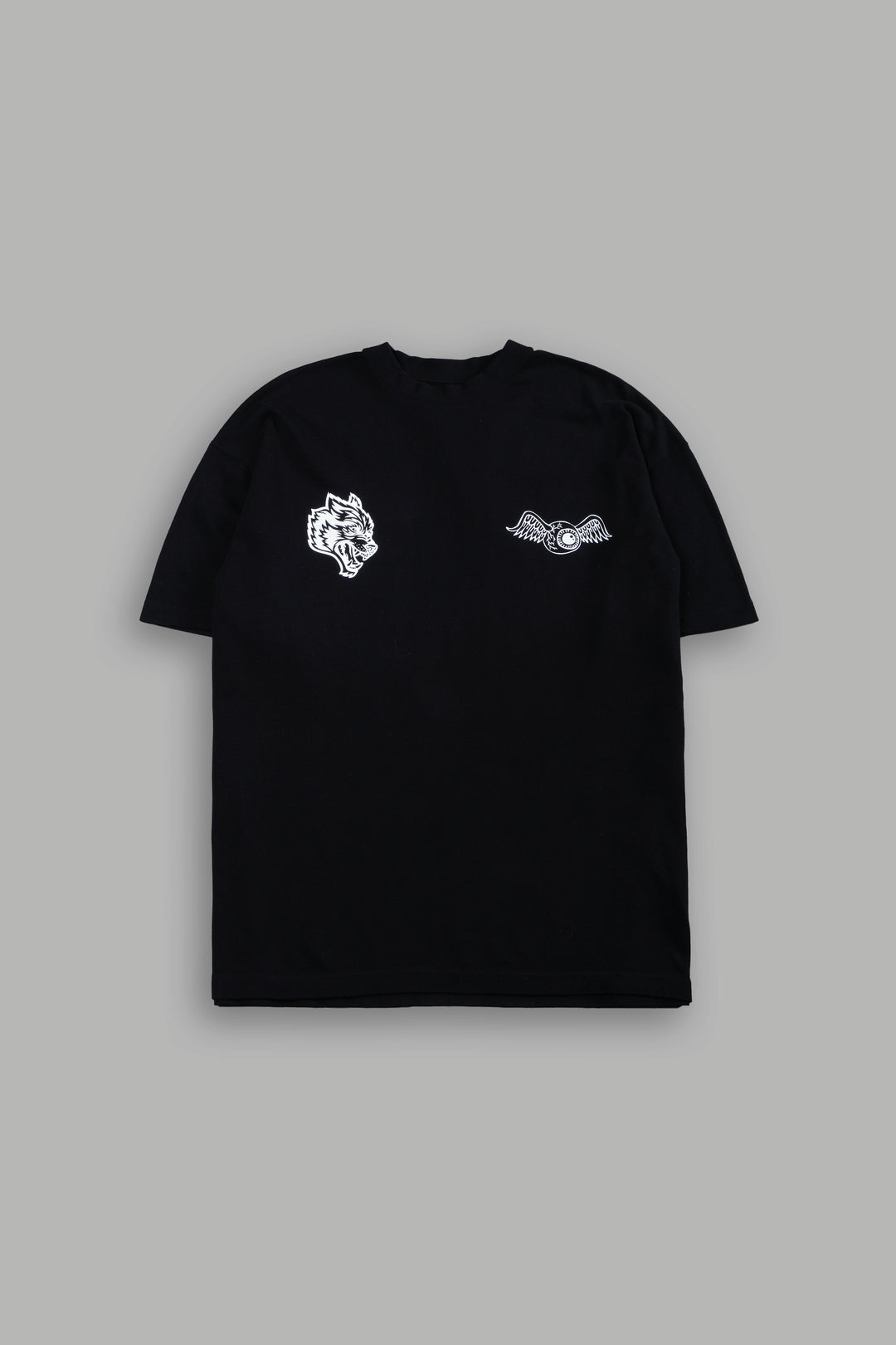 Kulture Klash Premium Oversized Tee in Black